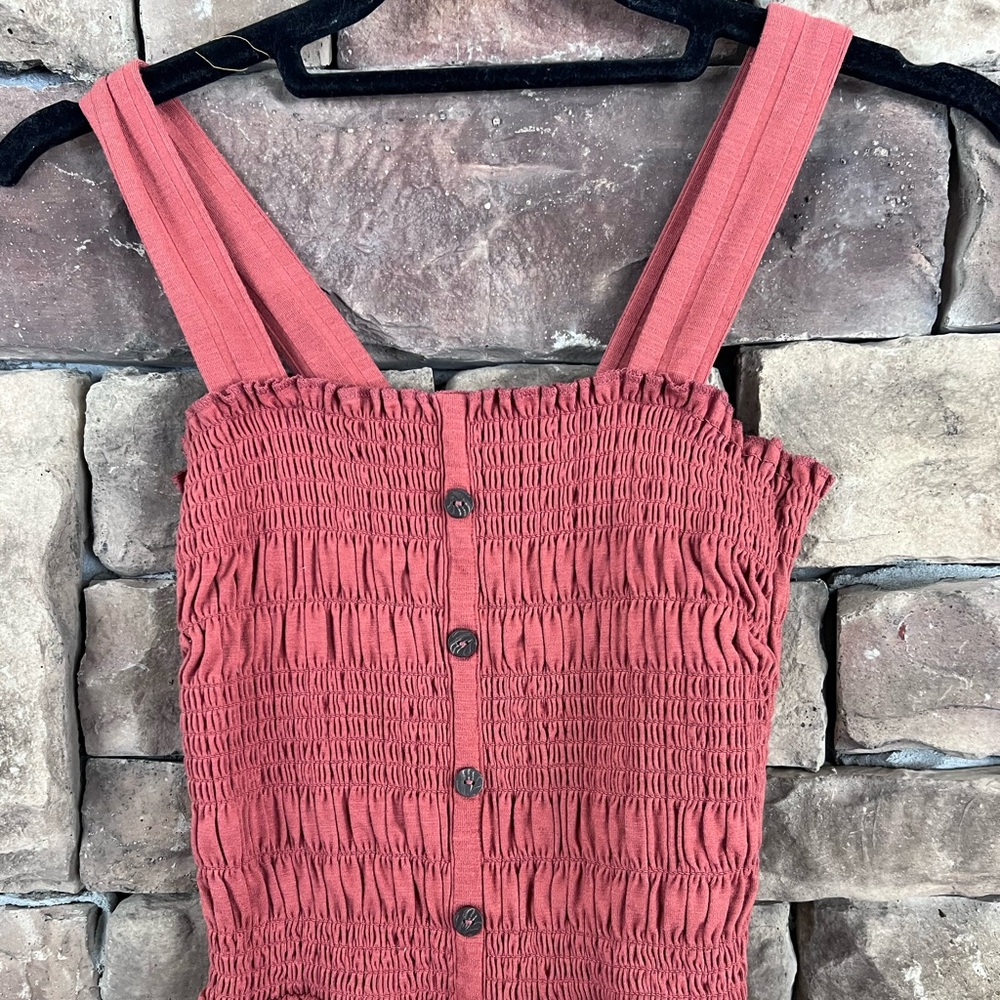 Arizona smocked tank top